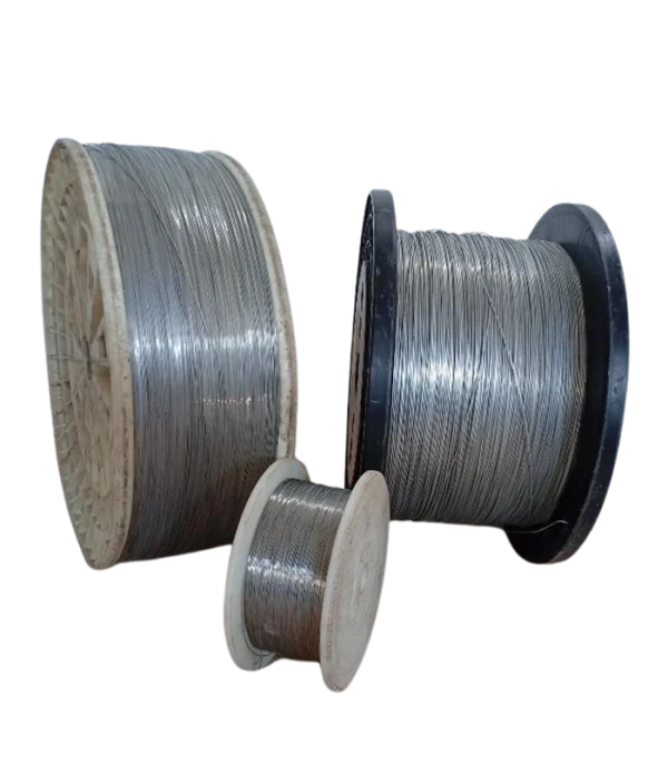 Fil d’acier Galvaniser differentes Diametres de 0.55